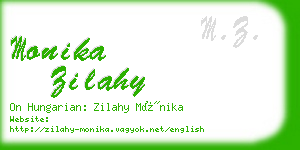 monika zilahy business card